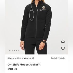Figs On-Shift Fleece Jacket